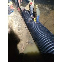江西南昌HDPE缠绕结构壁B型管污水管克拉管