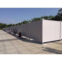 深圳宝安施工围挡，PVC围挡，钢结构围蔽