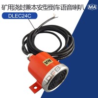 DLEC24C矿用浇封兼本安型机车倒车转向语音喇叭DC24V