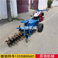 链条开沟机 手推链条开沟机 20公分宽挖槽机