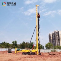 履带式机锁杆旋挖钻机 建筑工程成孔打桩机 柴油动力